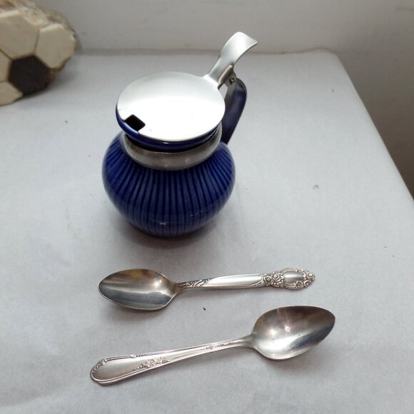 Vintage Rorstrand Sweden Mustard Pot - Picture 10 of 11